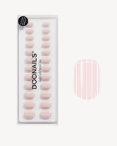 Limited Edition Strawberry Stripes Extra Short Square Soft Gel Press Ons
