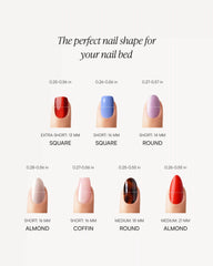 Champagne Cateye Extra Short Square Soft Gel Press Ons