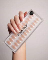 Prosecco Short Round Soft Gel Press Ons