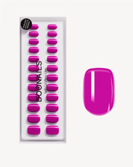 Dragonfruit Extra Short Square Soft Gel Press Ons