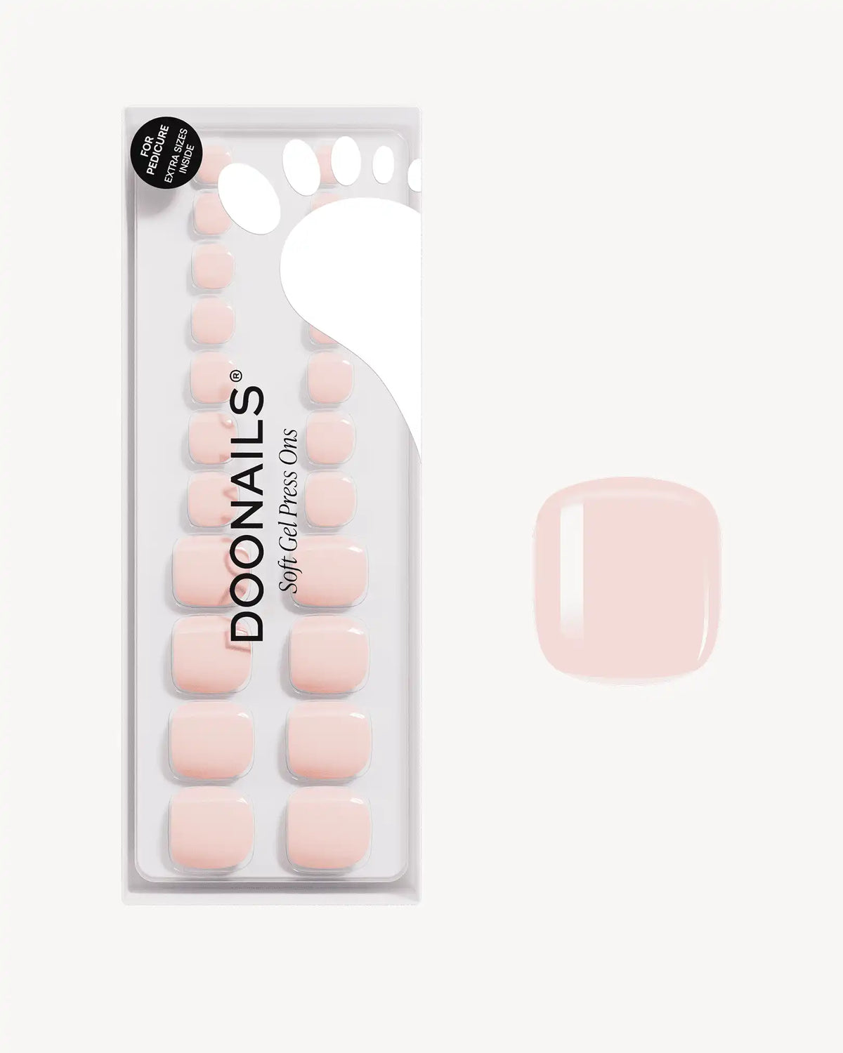 Ballerina Pedicure Soft Gel Press Ons