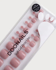 Valentine Crush Pedicure Soft Gel Press Ons