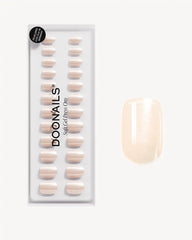 Prosecco Extra Short Square Soft Gel Press Ons
