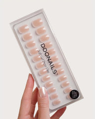 Prosecco Extra Short Square Soft Gel Press Ons