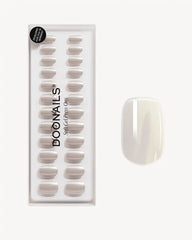 Toffee Short Square Soft Gel Press Ons