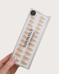 Toffee Short Square Soft Gel Press Ons