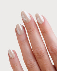 Toffee Short Round Soft Gel Press Ons