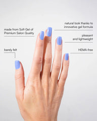 Paradise Short Square Soft Gel Press Ons