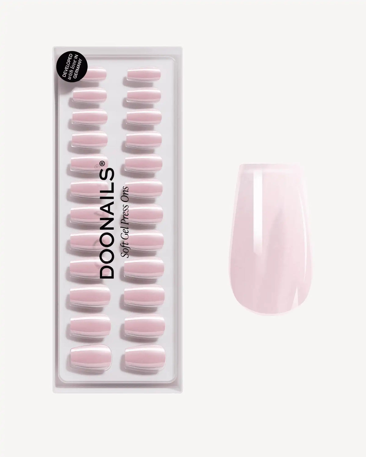 Jetset Short Coffin Soft Gel Press Ons